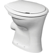 Ideal Standard closet staand +6cm met spoelrand vlakspoel PK wit 0180813