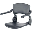 Handicare siège de douche rabattable avec dossier et accoudoirs anthracite SW66123