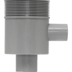 Easydrain Multi Siphon écoulement dessous 50mm avec siphon hydraulique 70mm et connection 40mm pour lavabo 2301343
