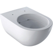 Geberit Acanto WC suspendu 51cm sans bride à fond creux avec abattant WC slim wrap antibactérien blanc SW762025