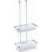 Geesa Basket Douche étagère suspendue double 26,5 cm Chrome 0650239
