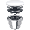 Villeroy & Boch afvoerplug m. vlakke keramische afdekking niet afsluitbaar ceramic+ stone white OUTLETSTORE STORE35893