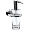 Emco Rondo 2 Distributeur savon cristal verre clair chrome 0630517