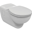 Ideal Standard Contour 21 WC suspendu à sortie profonde 70cm sans bride blanc 0466370