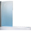 Novellini Aurora 1 paroi de baignoire pliante 1 partie 85x150cm chrome/transparent 0336275