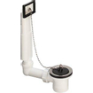 Viega kit de débordement 6/4 70mm avec bouchon avec chaîne 0521183
