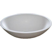 CrossTone Loeffi opbouwwastafel 36x50x15cm Solid Surface wit mat SHOWROOMMODEL SHOW26230