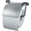 Haceka Ixi Porte rouleau papier toilette avec abattant Argent mat HA415113