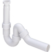Viega Gootsteenafvoeren Siphon 2inch incluant tubulure murale Matière synthétique Blanc SW116250