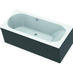 WaveDesign par Wisa Tesa Baignoire 170x80x50cm 52cm rectangulaire Acrylique Blanc SW115569