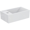 Ideal Standard Tempo lave-mains 37x21cm trou de robinet à gauche sans trop-plein céramique blanche SW421008