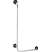 Handicare barre d'appui murale 90 degrés 113x56 en L droite inox anthracite RAL 7028 SW66102