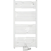 Zehnder Zeno radiateur sèche-serviettes 168,8x45cm 731watt acier blanc brillant 7612164