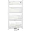 Zehnder Zeno Radiateur sèche-serviettes - 150,8x45cm - 646 watts - Acier - Blanc brillant SW48156
