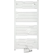 Zehnder Zeno radiateur sèche-serviettes 168,8x60cm 957watt acier blanc brillant 7612167