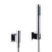 Dornbracht garniture de douche avec robinet d'arrêt avec rosace chrome 0470489