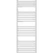 VASCO GK Radiateur (décor) H131.2xP3.4xL60cm 696W Raccordement central par le bas Acier Blanc SW130675
