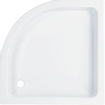 Wisa Cadiz s receveur de douche quart de rond 90x90x8cm avec set de pieds blanc SW48716