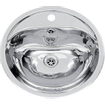 Loggere Neo Metro Lavabo H20xP16cm 1 trou de robinet Rond Acier inox brillant SW113931