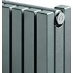 VASCO CARRE Radiateur (décor) H160xP8.6xL29.5cm 986W Acier Anthracite January SW139318
