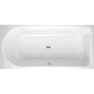 Bette Ocean Baignoire 170x70cm 52cm avec trou rectangulaire avec trop-plein Acier laminé Blanc SW114805