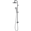 Ideal Standard Idealrain Colonne de douche pour robinet encastrable avec douchette et douche de tête et barre de douche chrome 0180733