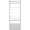 VASCO GK Radiateur (décoratif) H131.2xP3.4xL50cm 598W raccordement central Acier Blanc SW130671