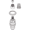 Venlo Sparepart Plus Nimbus II partie supérieure Eco G1/2 (laiton Project Comfort) complète 0182636