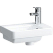 Laufen Pro s Lave-mains 36x25cm 1 trou pour robinet à droite avec trop-plein blanc GA78144