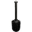 Geesa Modern art brosse de WC avec connecteur noir GA95385