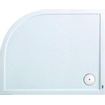 Huppe Purano Receveur de douche acrylique quart de rond 100x90cm avec antidérapant blanc 0983204