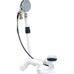 Viega Multiplex Multiplex Trio Visign MT5 vidage de baignoire et ensemble de trop-plein avec fonction de remplissage avec bonde 40/50x560mm complet SW29112