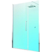 Novellini Young 2.0 GFL porte pivotante avec paroi fixe en ligne pour niche 117/121x200cm matchroom/transparent 0335749