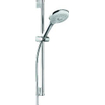Kludi Freshline ensemble barre de douche avec douchette 3S 60cm avec flexible de douche 125cm chrome 0413182