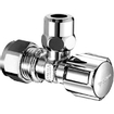 Schel robinet d'arrêt d'angle avec bouton 10x12mm chrome 0440256