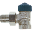 Heimeier Robinet d'arrêt thermostatique pour radiateur coudé Kvs 3,60 m3 h faible résistance 1602164