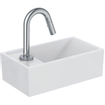 Ideal Standard Tempo ensemble de lave-mains céramique 37x21cm trou de robinetterie à gauche blanc SW420990