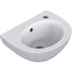 Ideal Standard Simplicity handwasbakje 350x260x160 mm wandmontage porselein wit met kraangat rechts SW89949