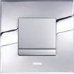 Wisa Delos Plaque de commande mécanique 16x16cm pour élément XS urinoir Chrome mat/brillant 0701579