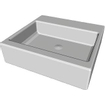 Laufen Living City lavabo 50x46x15,5cm 1 trou de robinet avec trop-plein céramique blanc 0081261