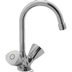 Venlo Nimbus II Project Eco robinet de lavabo avec bec tournable avec chaîne chrome 0420851