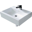 Laufen Living City lavabo 60x46x15,5cm 1 trou de robinet avec trop-plein céramique blanc 0081268