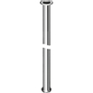 Schell tuyau de raccordement avec collier 3/8 1/2x50cm chrome 0440280