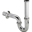 Viega Siphon 1.1/4inch avec rosace incluant tube mural Laiton Chrome SW113697