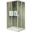 Novellini Lunes 2.0 accès d'angle A avec portes mortier jointuresantes 87/90x195cm matchroom/clair SW96483