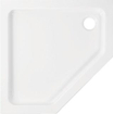 Wisa Malaga receveur de douche Acrylique pentagonal 90x90x3,5cm blanc 0790207