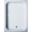 Bette Receveur de douche plat acier en tôle rectangulaire 90x80x15cm blanc 0350000