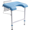 Handicare siège de douche rabattable avec pied de support blanc GA61889