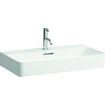 Laufen VAL lavabo-meuble 42x75x11.5cm avec trou de robinet avec trop-plein SaphirKeramik blanc SW47007