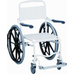 Handicare Linido chaise de douche auto-propulsée avec appuis-bras et repose-pieds blanc GA77826